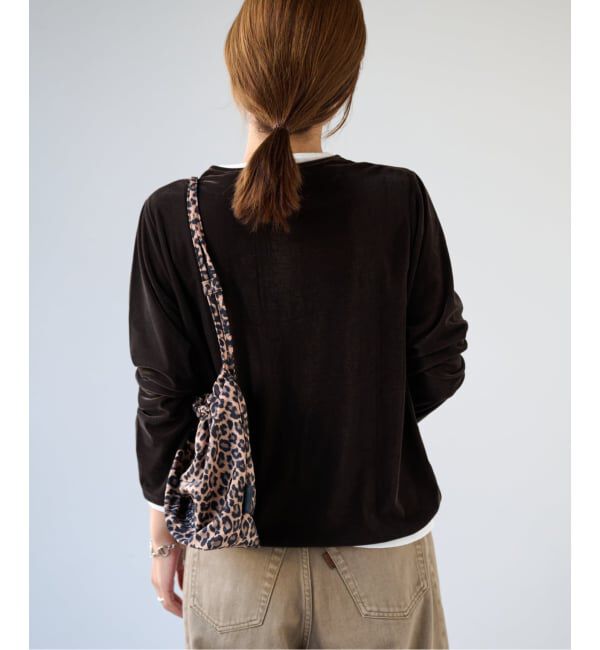 OUTDOOR PRODUCTS Usual Things「≪予約≫シアーベロアレイヤードライクトップス」|Tシャツ・カットソー|