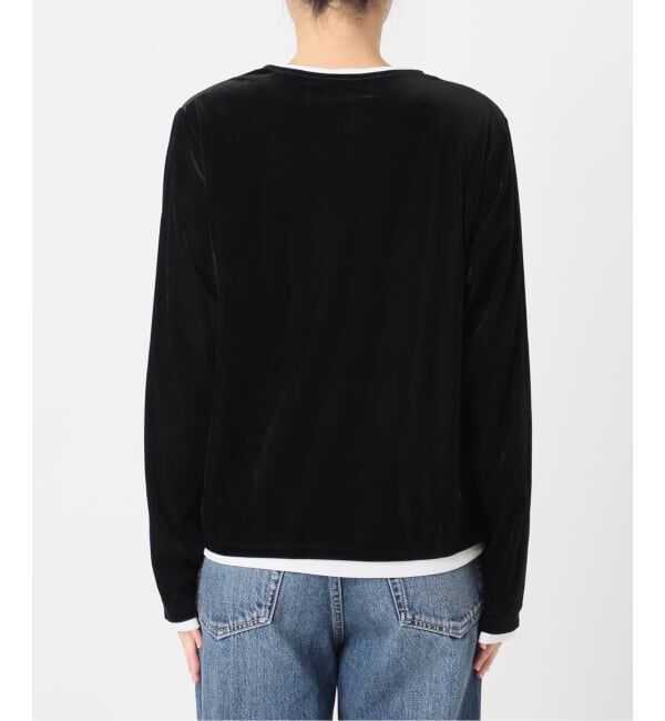 OUTDOOR PRODUCTS Usual Things「≪予約≫シアーベロアレイヤードライクトップス」|Tシャツ・カットソー|