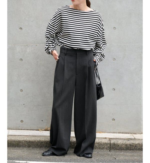 OUTDOOR PRODUCTS Usual Things「≪予約≫MILITARY BORDER WIDE TEE」|Tシャツ・カットソー|