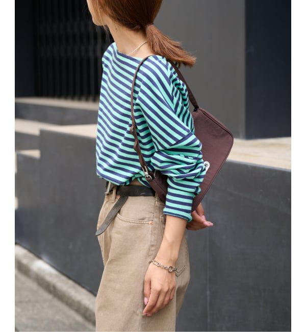 OUTDOOR PRODUCTS Usual Things「≪予約≫MILITARY BORDER WIDE TEE」|Tシャツ・カットソー|