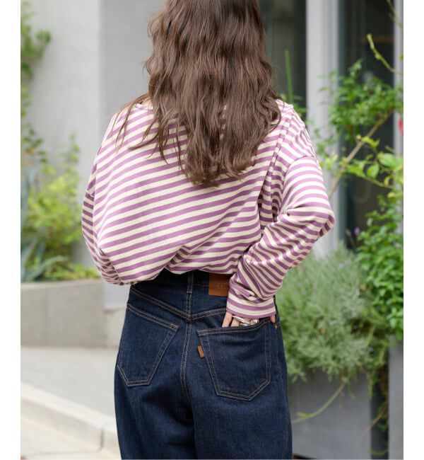 OUTDOOR PRODUCTS Usual Things「≪予約≫MILITARY BORDER WIDE TEE」|Tシャツ・カットソー|