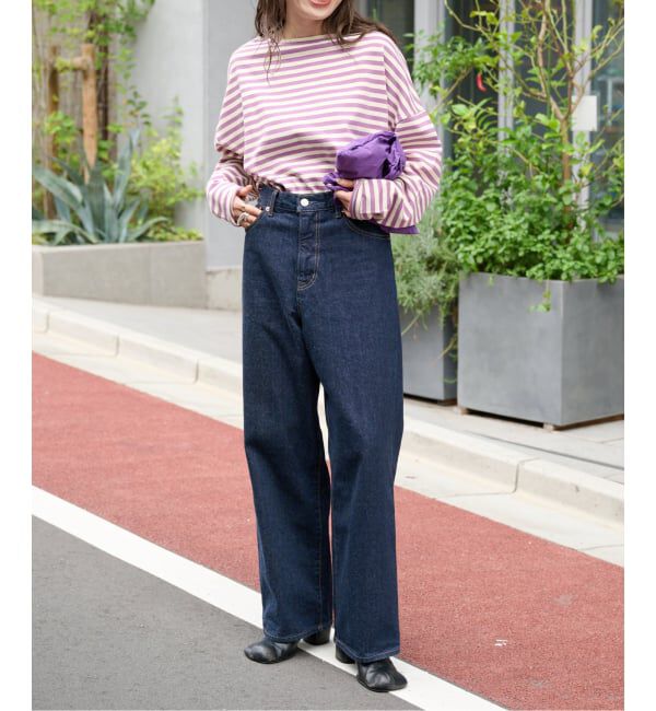 OUTDOOR PRODUCTS Usual Things「≪予約≫MILITARY BORDER WIDE TEE」|Tシャツ・カットソー|