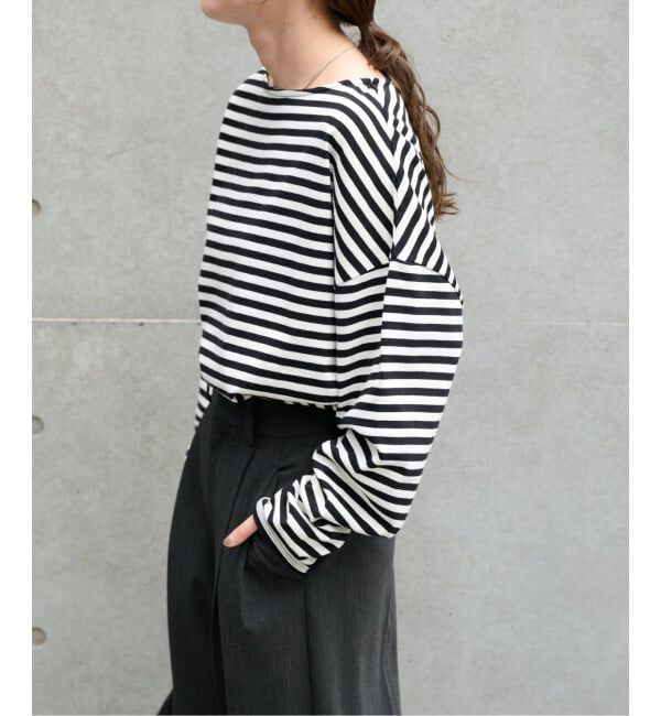 OUTDOOR PRODUCTS Usual Things「≪予約≫MILITARY BORDER WIDE TEE」|Tシャツ・カットソー|