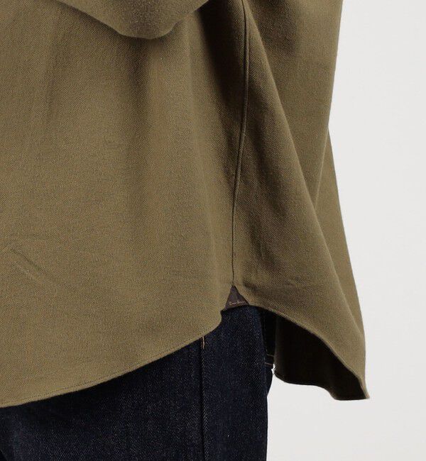 TOMORROWLAND BUYING WEAR「ERRICO FORMICOLA コットンネル レギュラーカラーシャツ」|シャツ・ブラウス|