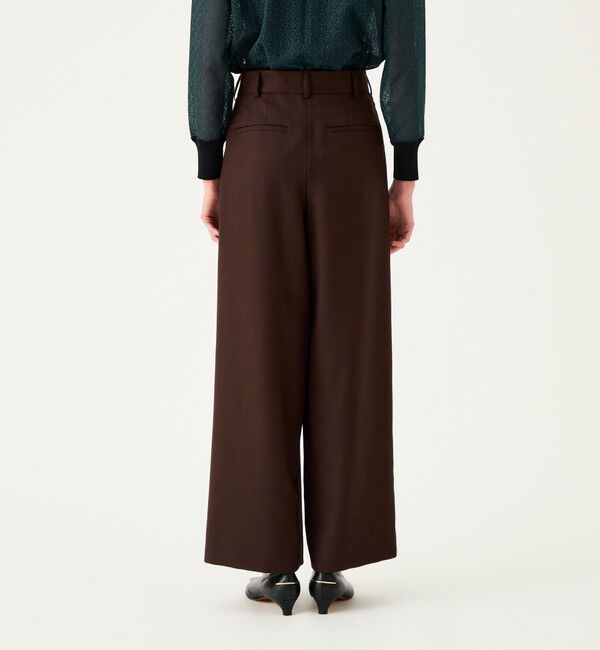 Ballsey「【WEB先行予約】ライトカルゼ 2タックワイドパンツ」|その他|