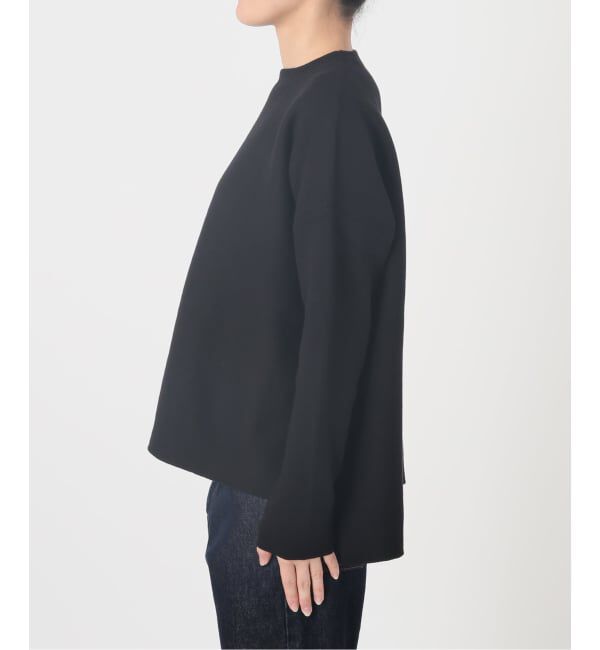 SLOBE IENA「《WEB限定カラーあり/シリーズあり/追加予約》コットンダブルフェイスプルオーバー」|ニット・セーター|