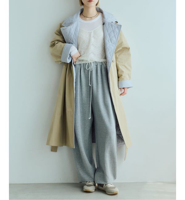 IENA LA BOUCLE「IENA LA BOUCLE リバーレースキャミソール」|キャミソール|