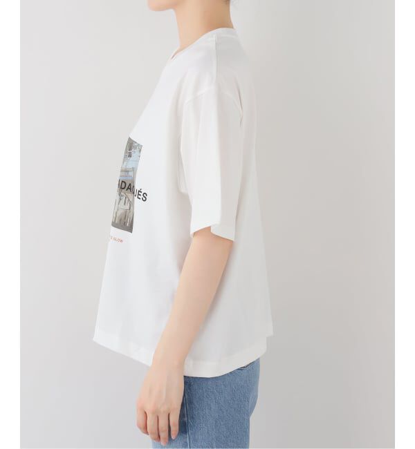 IENA「コットンフォトミックスTシャツ」|Tシャツ・カットソー|