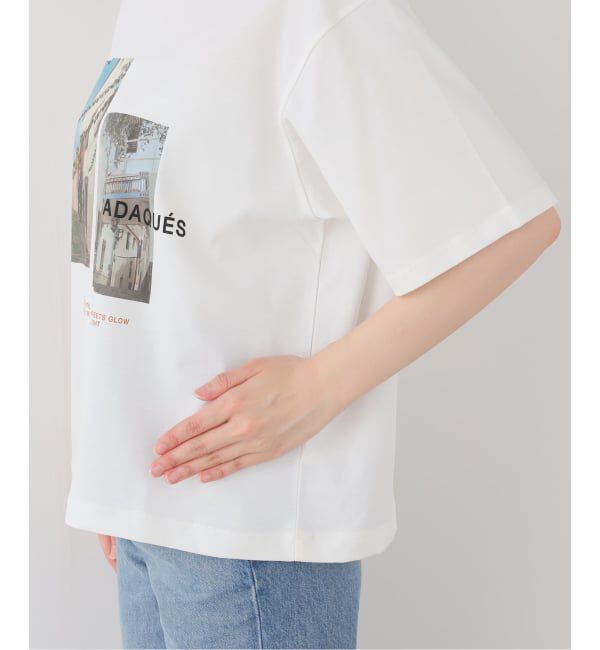 IENA「コットンフォトミックスTシャツ」|Tシャツ・カットソー|