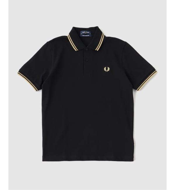 JOURNAL STANDARD「FRED PERRY / フレッドペリー M12 TWIN TIPPED FRED PERRY SH」|ポロシャツ|ブラック