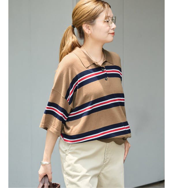 JOURNAL STANDARD「ラガーニットシャツ」|ニット・セーター|