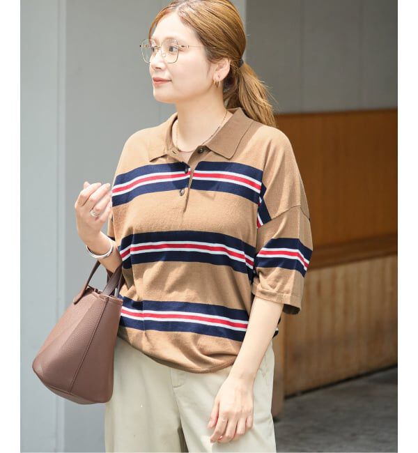JOURNAL STANDARD「ラガーニットシャツ」|ニット・セーター|