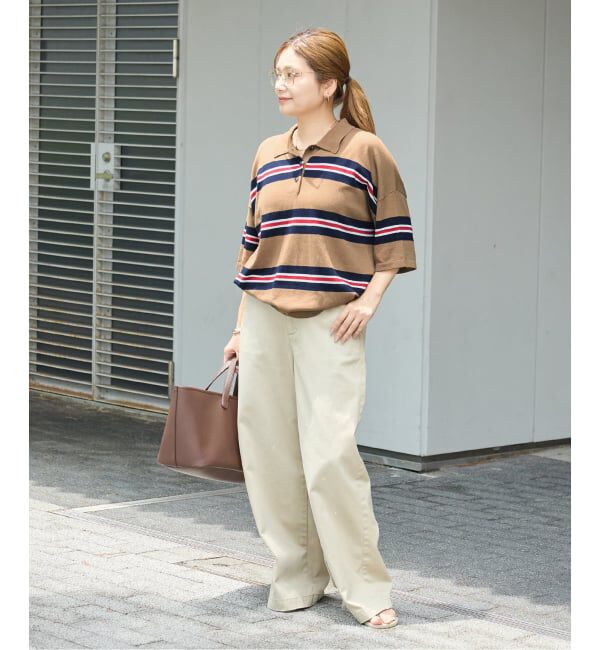 JOURNAL STANDARD「ラガーニットシャツ」|ニット・セーター|