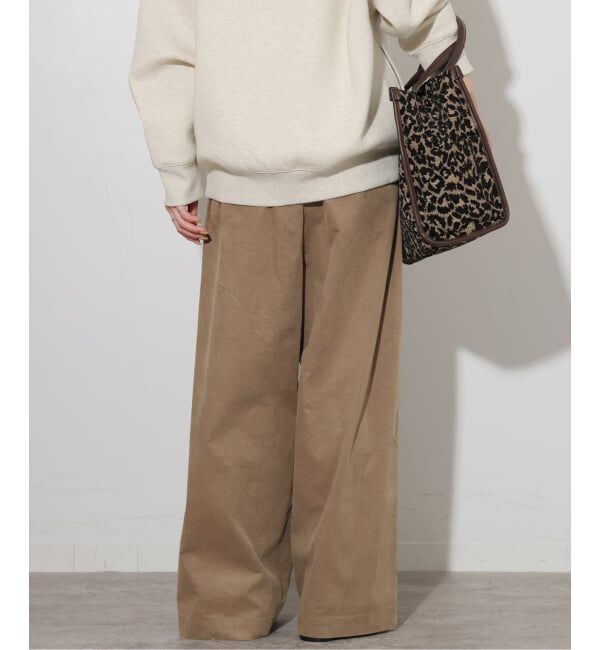 JOURNAL STANDARD relume「《予約》コットンコーデュロイイージーワイドパンツ」|その他|