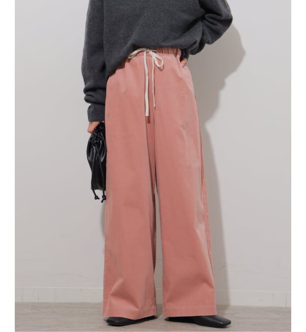 JOURNAL STANDARD relume「《予約》コットンコーデュロイイージーワイドパンツ」|その他|ピンク
