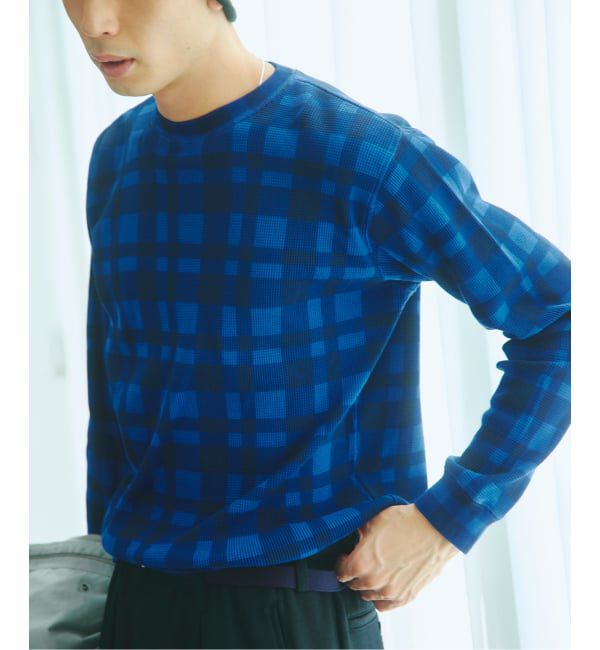 JOURNAL STANDARD「《予約》カラー チェック サーマル ロンT」|Tシャツ・カットソー|