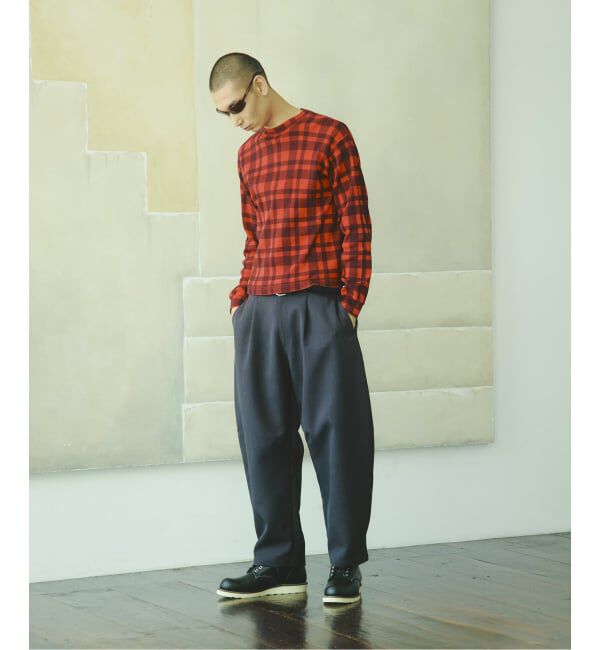 JOURNAL STANDARD「《予約》カラー チェック サーマル ロンT」|Tシャツ・カットソー|