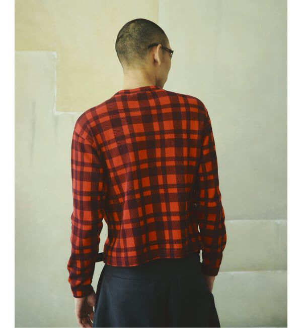 JOURNAL STANDARD「《予約》カラー チェック サーマル ロンT」|Tシャツ・カットソー|