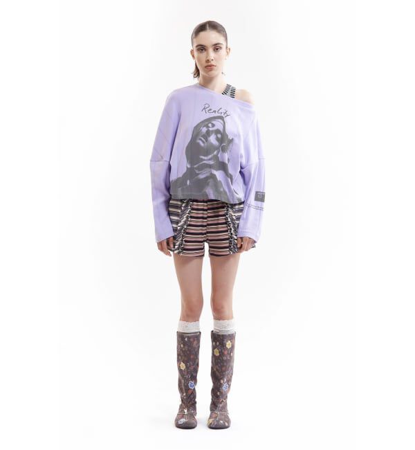 Oriens JOURNAL STANDARD「【P.A.M/パム】 XEROX POINTELLE OFF SHOULDER TOP」|Tシャツ・カットソー|