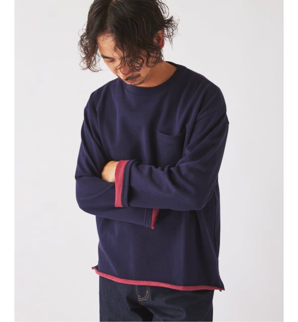 JOURNAL STANDARD relume「《予約》コントラストカラー カットオフ スウェット」|スウェット・ジャージ|