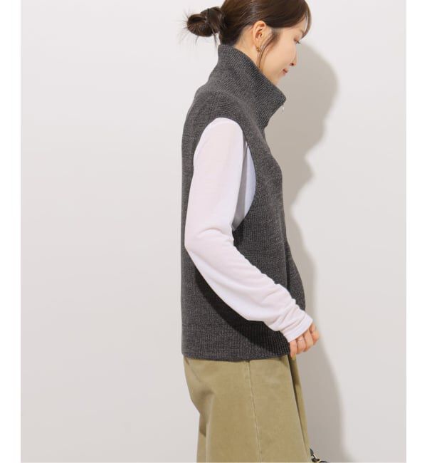 JOURNAL STANDARD relume「《予約》ハイネックジップベスト」|ベスト・ジレ|