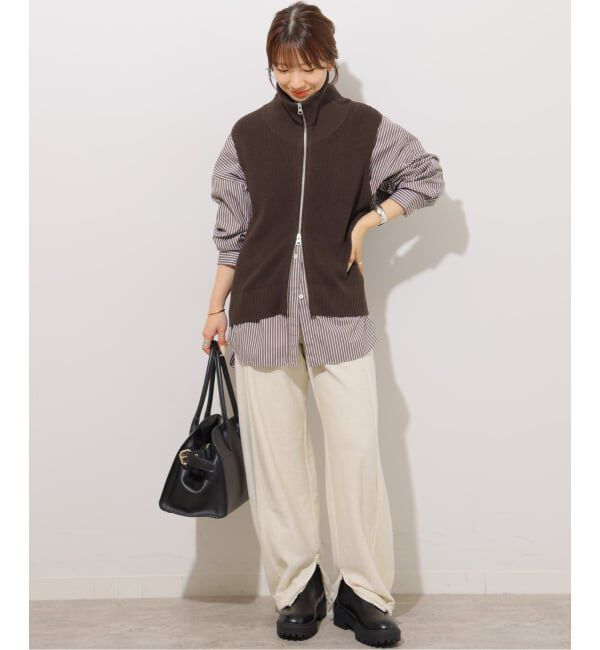 JOURNAL STANDARD relume「《予約》ハイネックジップベスト」|ベスト・ジレ|