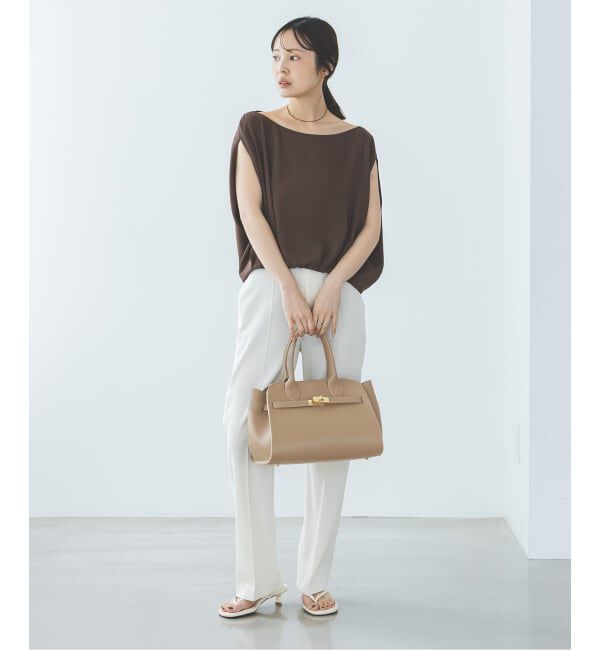 NOBLE「《WEB限定カラーあり》AULENTTI/オウレンティ バックル付きミニボストン」|ショルダー・メッセンジャー|