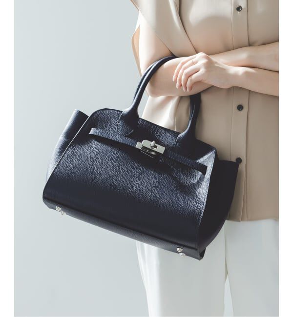 NOBLE「《WEB限定カラーあり》AULENTTI/オウレンティ バックル付きミニボストン」|ショルダー・メッセンジャー|