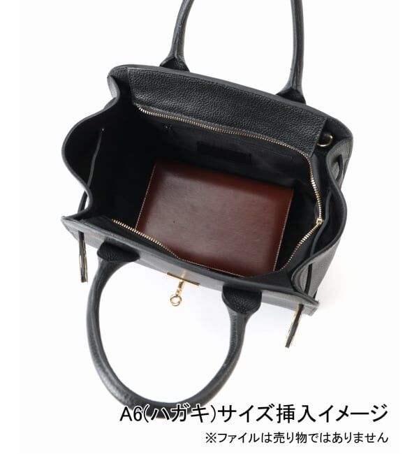 NOBLE「《WEB限定カラーあり》AULENTTI/オウレンティ バックル付きミニボストン」|ショルダー・メッセンジャー|