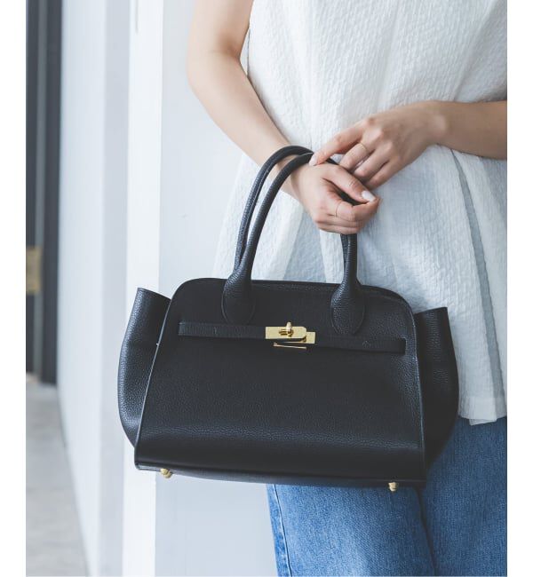 NOBLE「《WEB限定カラーあり》AULENTTI/オウレンティ バックル付きミニボストン」|ショルダー・メッセンジャー|