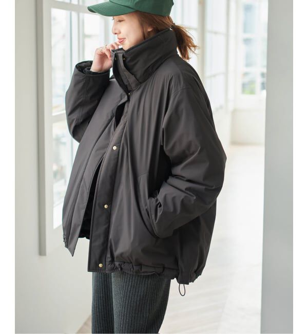 Spick and Span「《追加予約》2WAY撥水ダウンハーフコート」|ダウン|