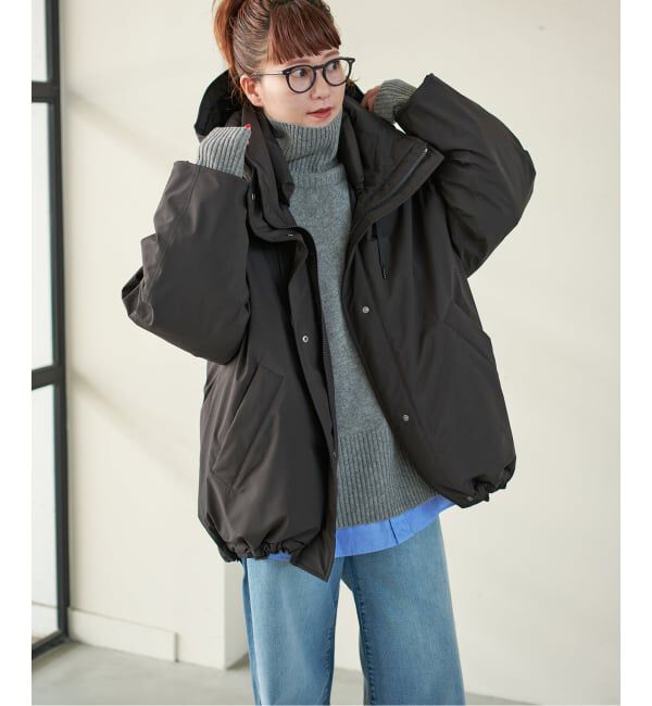 Spick and Span「《追加予約》2WAY撥水ダウンハーフコート」|ダウン|