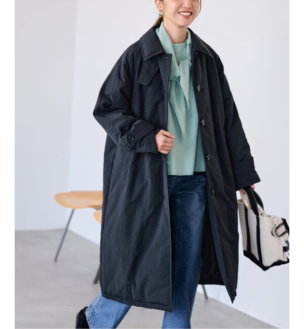 FRAMeWORK「≪予約≫Puffer DOWN COAT」|ダウン|ブラック