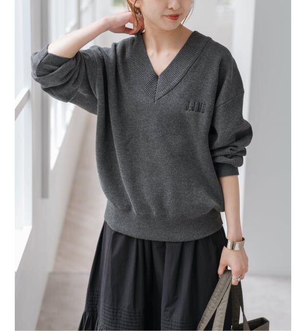 Spick and Span「《WEB限定 / 追加予約》J.J.Mercer / ジェイジェイマーサー 別注 Vネックプルオーバー」|ニット・セーター|