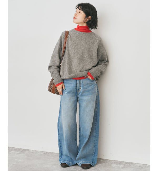Spick and Span「《追加予約》ハイネックプルオーバー」|Tシャツ・カットソー|