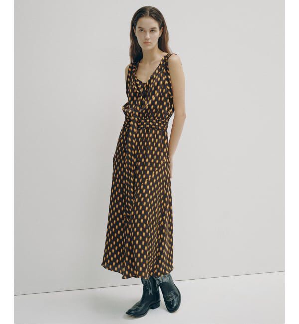 Glyph「《一部店舗+WEB限定予約》Blurred Dot Pattern Dress」|ワンピース|