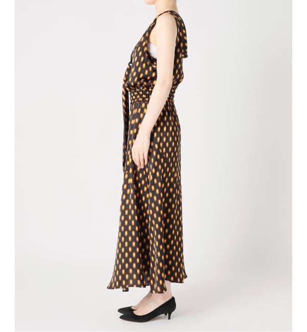 Glyph「《一部店舗+WEB限定予約》Blurred Dot Pattern Dress」|ワンピース|