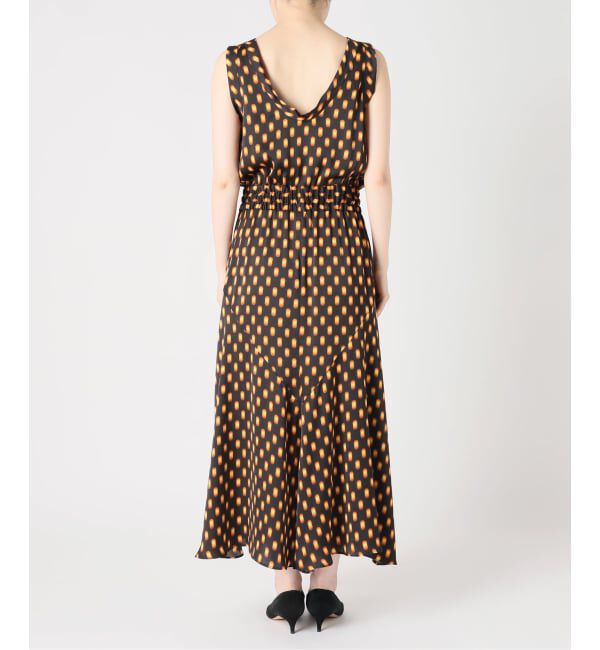 Glyph「《一部店舗+WEB限定予約》Blurred Dot Pattern Dress」|ワンピース|