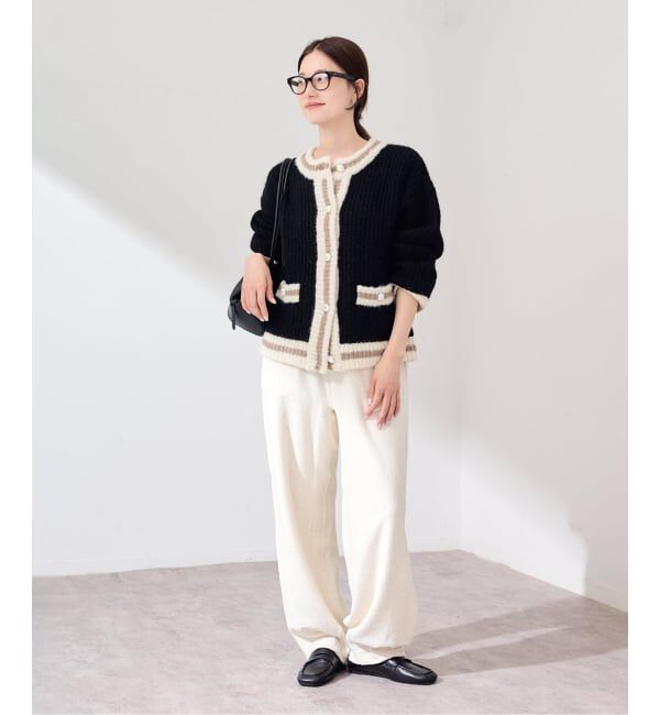 FRAMeWORK「≪一部カラーWEB限定 / 予約≫BICOLOR CARDIGAN」|カーディガン|