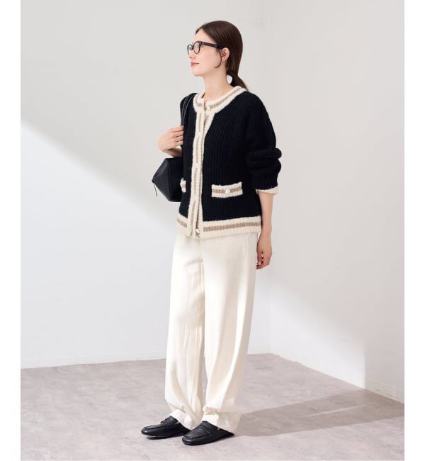 FRAMeWORK「≪一部カラーWEB限定 / 予約≫BICOLOR CARDIGAN」|カーディガン|