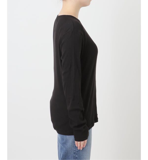 Spick and Span「《予約》テレコジャージーボートネックプルオーバー」|Tシャツ・カットソー|