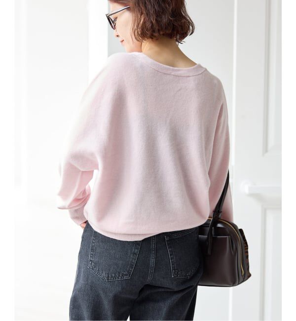 Spick and Span「《予約》CHESS Vネックプルオーバー」|ニット・セーター|