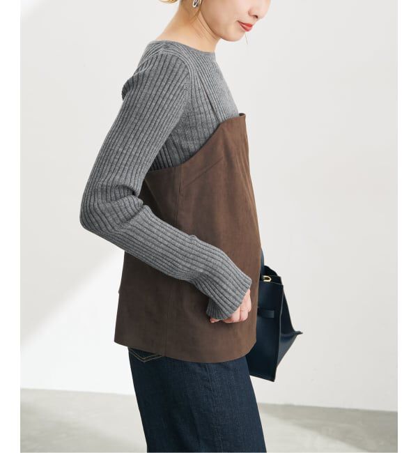 Spick and Span「《予約》リブニットプルオーバー」|ニット・セーター|