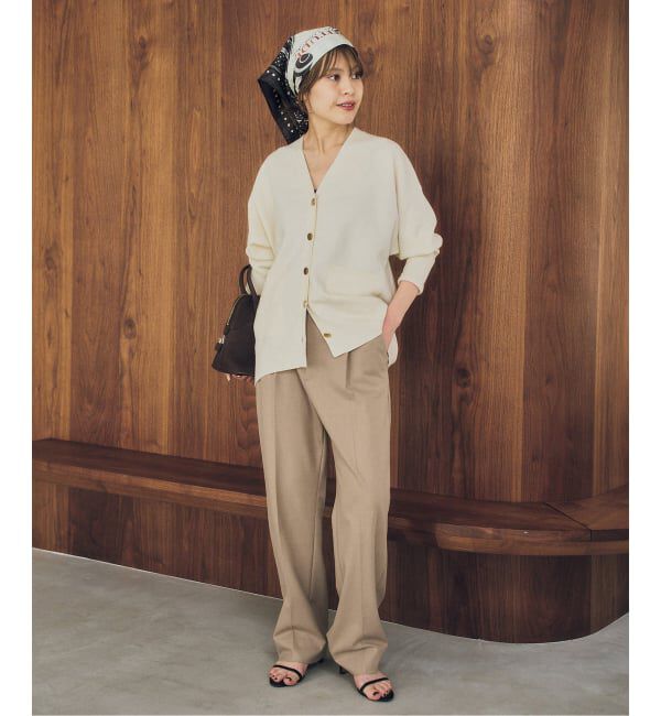 Spick and Span「《予約》2WAYストレッチスリムストレートパンツ」|スラックス|