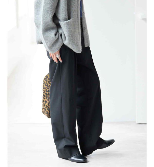 Spick and Span「《予約》2WAYストレッチスリムストレートパンツ」|スラックス|