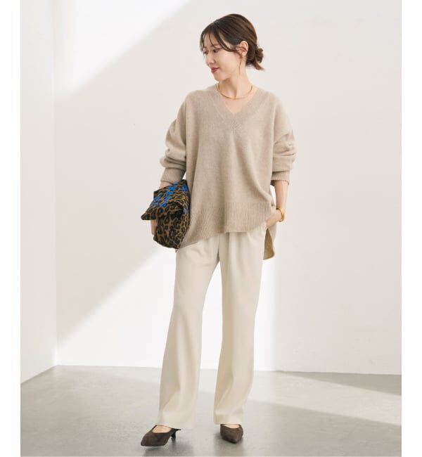 Spick and Span「《予約》ツイルイージーパンツ」|スラックス|
