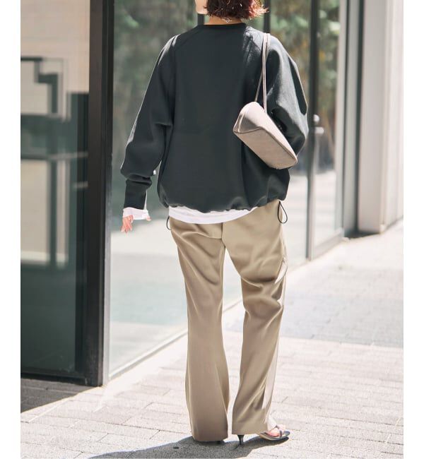 Spick and Span「《予約》ツイルイージーパンツ」|スラックス|