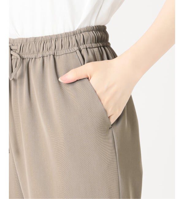 Spick and Span「《予約》ツイルイージーパンツ」|スラックス|