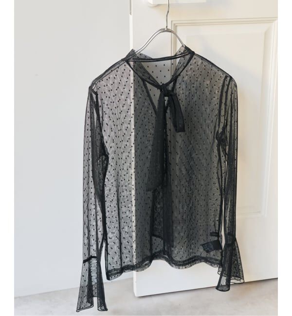 Spick and Span「《予約》カットボウタイプルオーバー」|Tシャツ・カットソー|ブラック