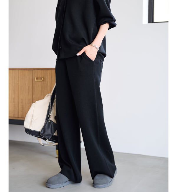 FRAMeWORK「≪予約≫ウールスムースストレートパンツ」|その他|